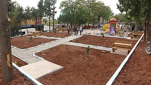 PAZARCIK BELEDİYESİNDEN DÜĞÜN SALONU VE PARK ÇALIŞMASINDA SONA DOĞRU 