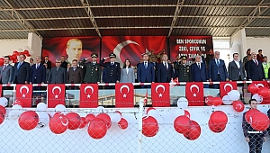 PAZARCIK'TA CUMHURİYET BAYRAMI COŞKUYLA KUTLANDI 