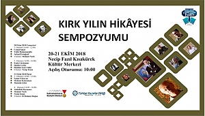 TYB'NİN 40. YILINDA 'KIRK YILIN HİKAYESİ SEMPOZYUMU' 