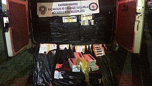 8250 PAKET KAÇAK SİGARA ELE GEÇİRİLDİ 