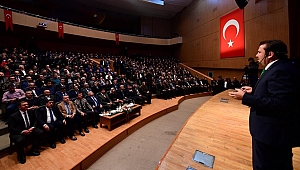 BAŞKAN ERKOÇ HİZMETLERİ VE PROJELERİ ANLATTI 