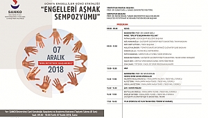 ENGELLERİ AŞMAK” KONULU SEMPOZYUM DÜZENLENECEK 