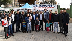 GÖNÜLLERE TAHT KURAN ONİKİŞUBAT BELEDİYESİ KOMŞULARI BULUŞTURDU 