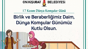 “KOMŞULUK KÜLTÜRÜNÜ AYAKTA TUTALIM” 