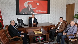 REKTÖR CAN, PAZARCIK’I ZİYARET ETTİ 