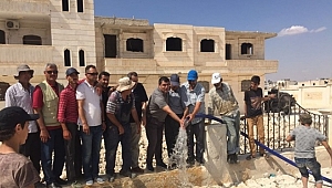 SURİYELİLERİN İÇME SUYU KULLANMA SUYU DSİ’DEN... 