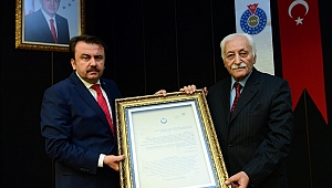 BAKİLER’E FAHRİ HEMŞEHRİLİK BERATI 