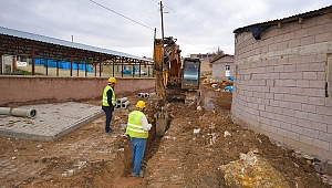 ELBİSTAN'IN KANALİZASYON EKSİKLİKLERİ GİDERİLİYOR 