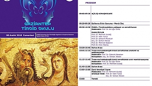 “GAZİANTEP TİROİD OKULU” DÜZENLENECEK 