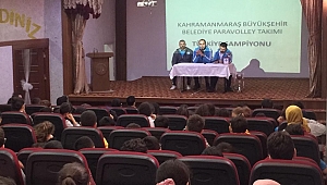 PARAVOLLEY TAKIMI BAŞARILARINI ANLATTI 