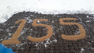 155 KUŞLARA YEM ATTI! 