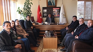 BAŞKAN AKKUŞ ADAY BOZAN’I AĞIRLADI 