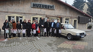 BÜYÜKŞEHİR’DEN HUZUREVİ ZİYARETİ 