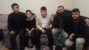 GÖNÜL KARDEŞLİĞİ BAYRAK AİLESİNE MİSAFİR OLDU 