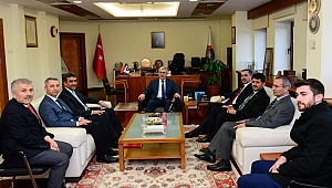 BÜYÜKŞEHİR BELEDİYE BAŞKAN ADAYI GÜNGÖR KSÜ YÖNETİMİYLE BİR ARAYA GELDİ 