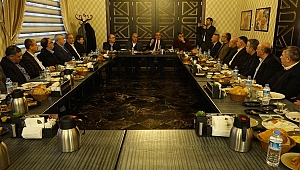 MÜFTÜ SÜRGEÇ ESNAF ODASI BAŞKANLARINA DİYANET’İN ÇALIŞMALARINI ANLATTI! 