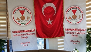 OSMANİYE KAHRAMANMARAŞLILAR DERNEĞİ’NDE BAYRAK DEĞİŞİMİ 