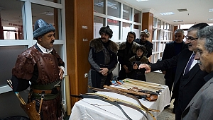 OSMANLI SAVAŞ KIYAFETLERİ ve SİLAHLARI SERGİSİ AÇILDI 