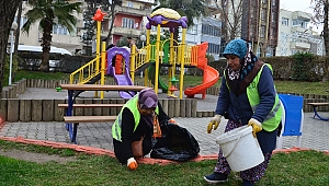 PARK VE BAHÇELER YAZA HAZIRLANIYOR 