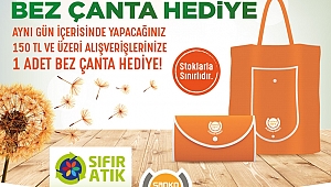 SANKO PARK’TAN DOĞA DOSTLARINA BEZ ÇANTA HEDİYE 