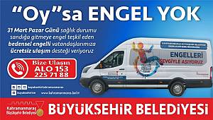 Bedensel Engellilere ‘Oy’ Hizmeti 