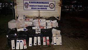 Kamyonette Binlerce Paket Kaçak Sigara Yakalandı 