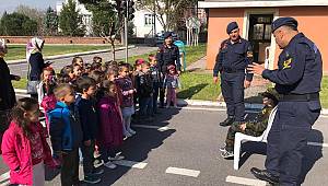 Minik Öğrenciler Trafik Eğitim Parkında 