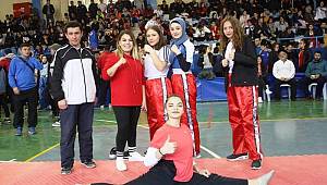 Okul Sporları Kick Boks Türkiye Şampiyonası Afşin’de Yapıldı 