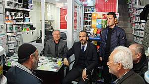 Özdemir Esnaf Ziyaretini Sürdürdü 