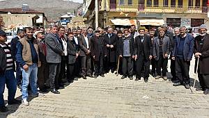 Başkan Aydın İlk Ziyaretini Büyükkızılcık Mahallesine Yaptı 