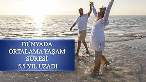 Dünyada Ortalama Yaşam Süresi 5,5 Yıl Uzadı 