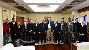 Rektör Can, MÜSİAD Heyetini Ağırladı 