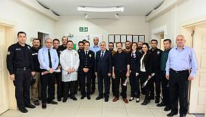 Rektör Can “Polis Haftası” Kapsamında Emniyet Müdürlüğünü Ziyaret Etti 