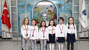 SANKO Okulları Jimnastik Takımı İl Üçüncüsü 