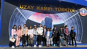 SANKO Okulları öğrencileri uzay kampında 