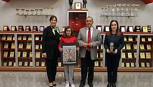 SANKO Okulları Öğrencisi Resimde İl Birincisi Oldu 