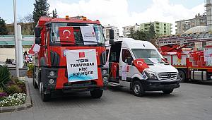 TBB Büyükşehir’e 6 Araç Gönderdi 