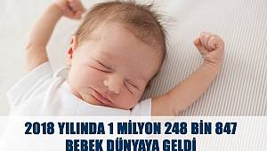 2018 Yılında 1 Milyon 248 Bin 847 Bebek Dünyaya Geldi 