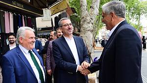 Başkan Güngör’den Esnaf ve Vatandaş Ziyareti 