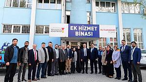 Başkan Güngör Elbistan’da Ziyaret ve İncelemelerde Bulundu 