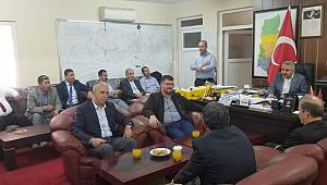 Dulkadiroğlu İlçe Yönetiminden Başkan Altunel’e Ziyaret 