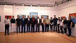 Gafur Uzuner “Kırmızı” Temalı 26’ncı Kişisel Resim Sergisini Açtı 