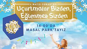 Masal Park’ta Yarın Uçurtma Şenliği Düzenlenecek 