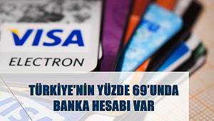 Türkiye’nin Yüzde 69’unda Banka Hesabı Var 