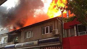 Uzun Çarşı Yangını Korkuttu 