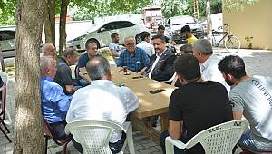 Başkan Gürbüz Dert Dinliyor 