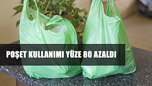 Poşet Kullanımı Yüze 80 Azaldı 
