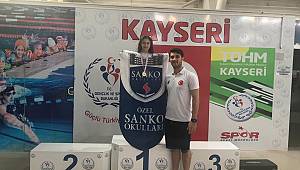 SANKO Okulları Yüzücüsü Türkiye Şampiyonu Oldu 