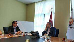 Genç Kahramanmaraşlılar Platformundan Mahir Ünal’a Ziyaret