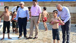 Havuzumuz çocuklarımıza başarılı bir şekilde hizmet edecek